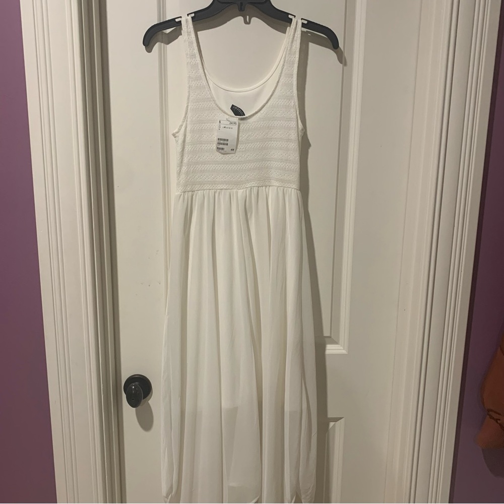 White summer dress